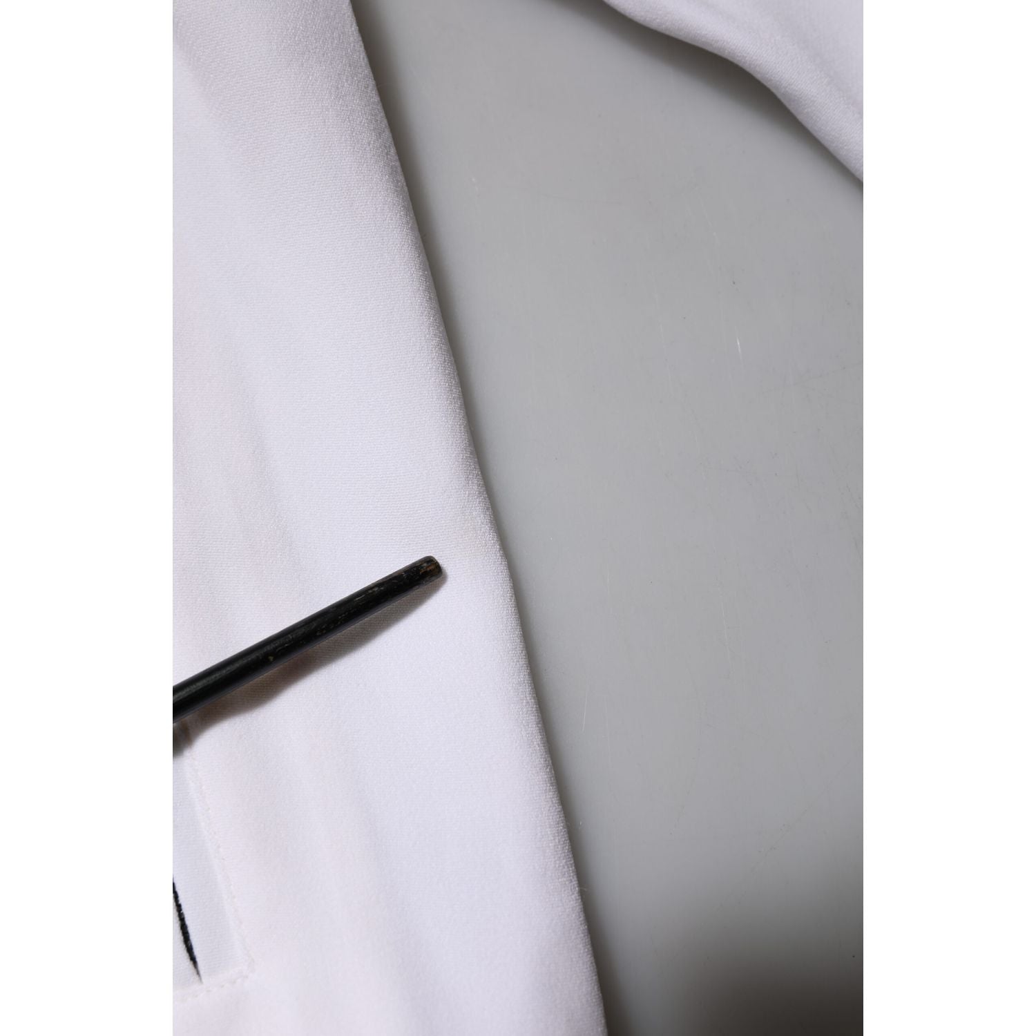 Dolce & Gabbana White Viscose Logo Women Full Zip Jacket