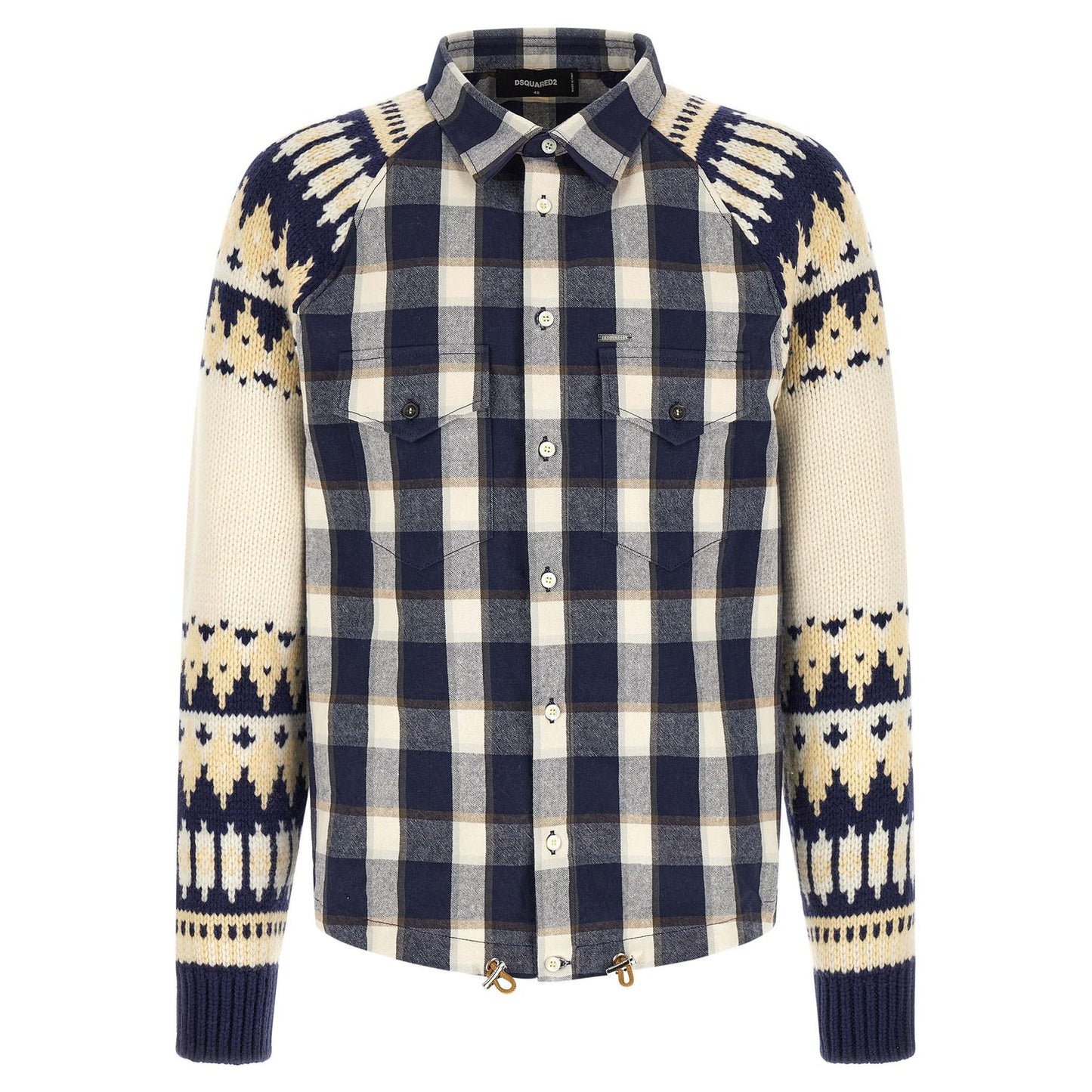 Dsquared² Multicolor Cotton Blouse