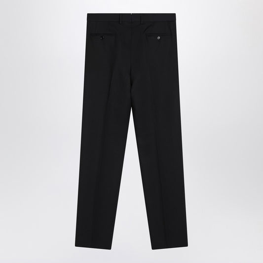Lardini Navy blue wool pants