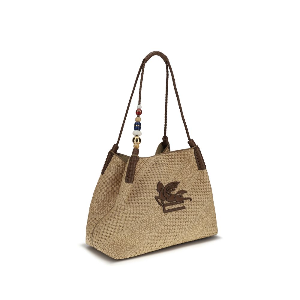 Etro Beige Raffia Shoulder Bag 1728,72470364320,Bags,Beige,Etro,New with tags,Shoulder Bags - Bags,Women