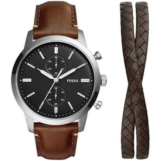 FOSSIL Mod. TOWNSMAN Special Pack + Bracelet WATCHES FOSSIL Dark Slate Gray