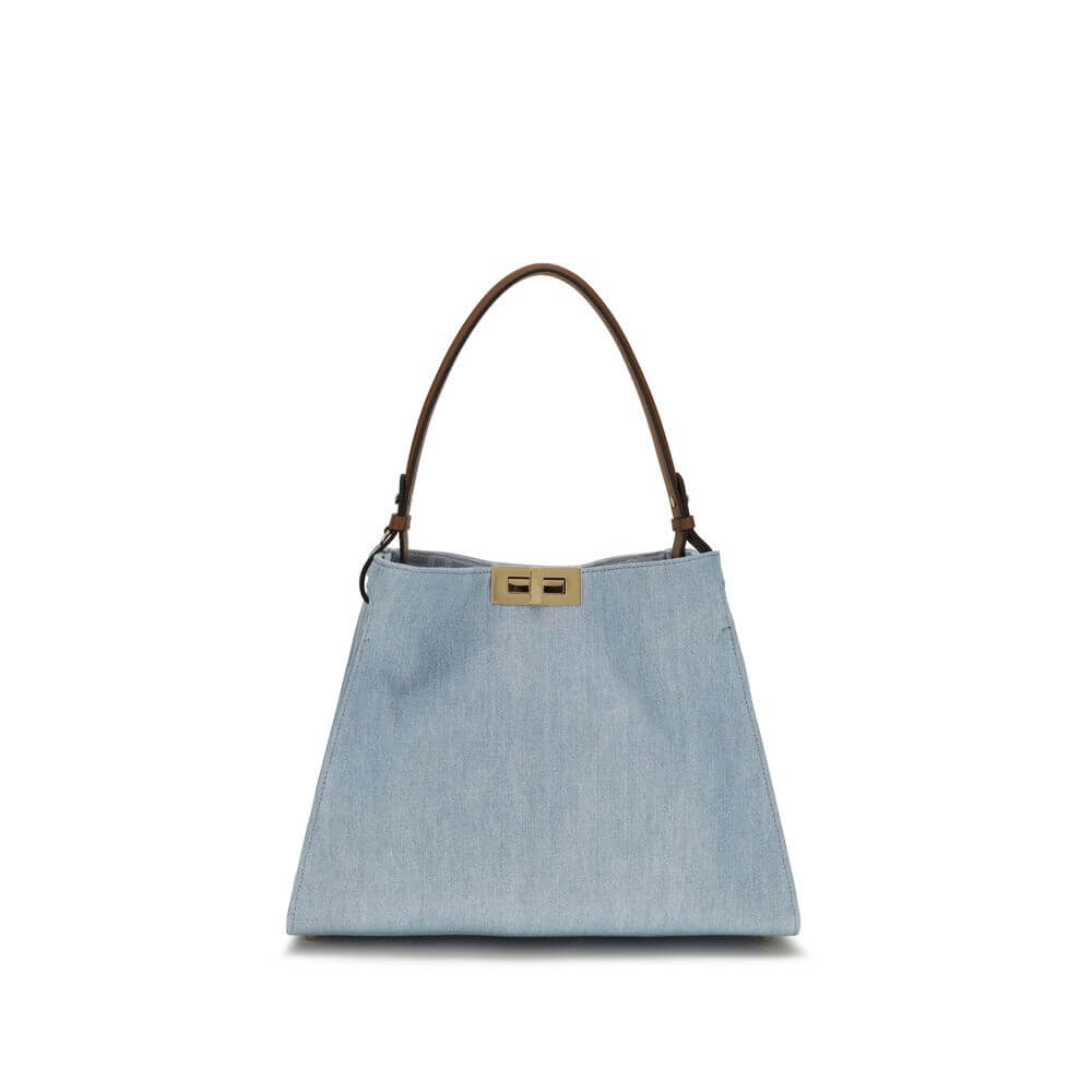 Fendi Blue The medium Way Handbag