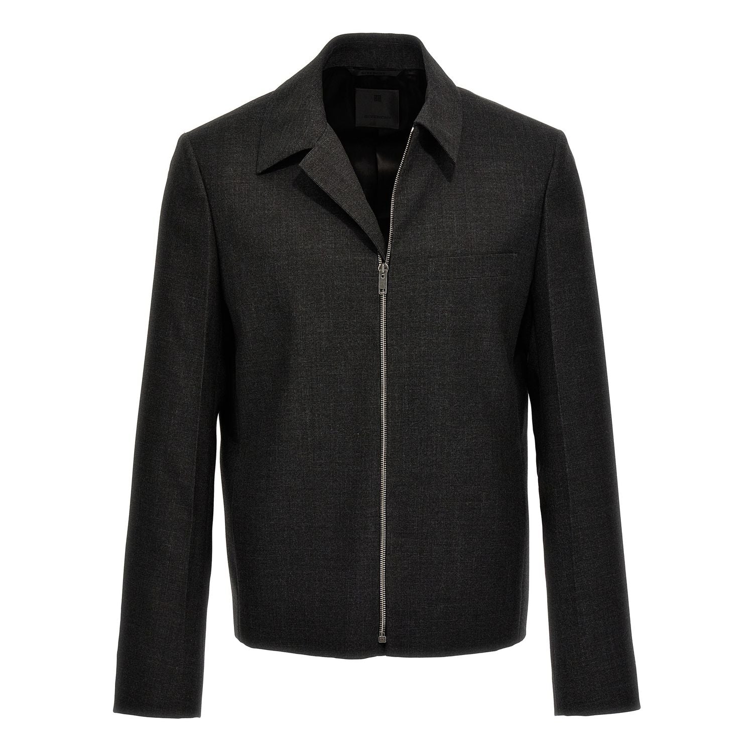 Givenchy Gray Virgin Wool Jacket