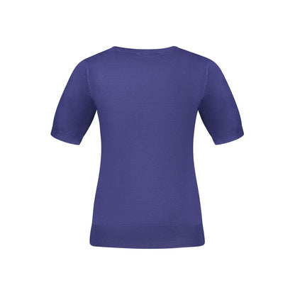 Guess Jeans Blu Viscosa Woman Sweater