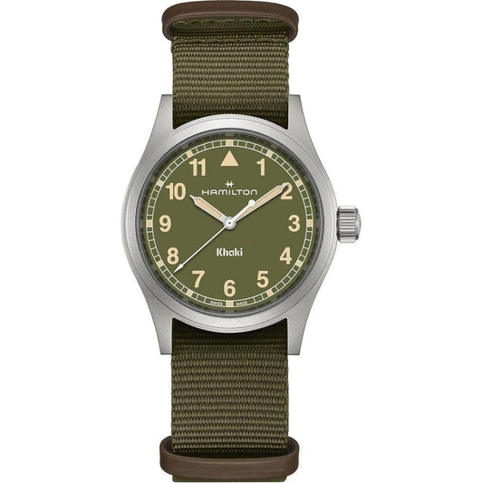 HAMILTON Mod. KHAKI FIELD QUARTZ WATCHES HAMILTON Dark Olive Green
