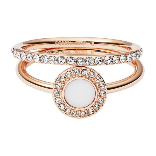 FOSSIL Mod. JF02666791503 Ring FOSSIL JEWELS Light Gray
