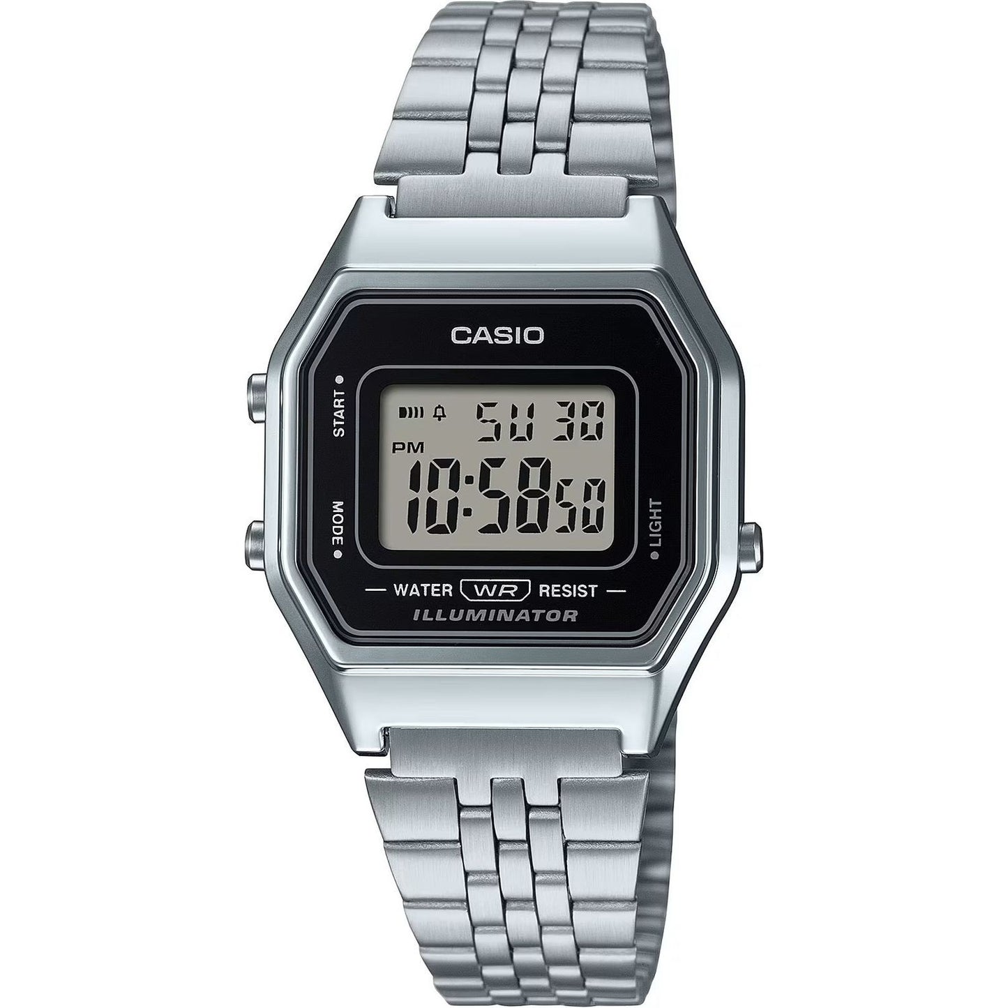 CASIO VINTAGE Mod. ICONIC LADY STEEL - BLACK LA-680WEA-1EF