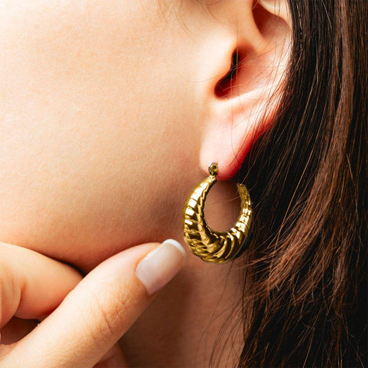LOTUS JEWELS JEWELRY Mod. LS2345-4/2 Earrings LOTUS JEWELS Black