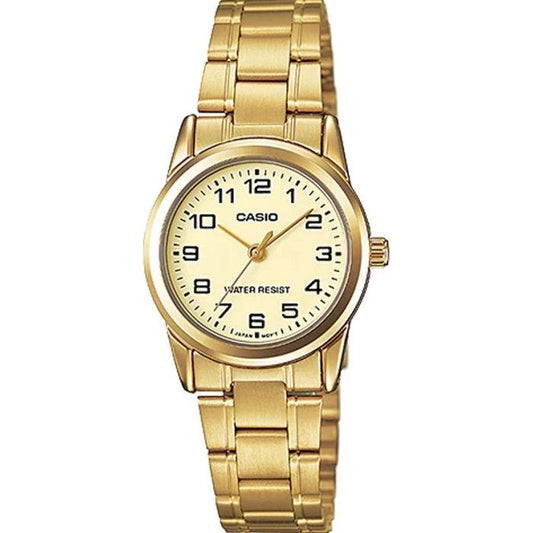 CASIO COLLECTION Mod. LADY 3H - GOLD WATCHES CASIO COLLECTION & VINTAGE Tan