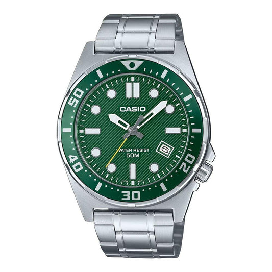 CASIO SPORT Mod. DIVER 50M - FOREST GREEN WATCHES CASIO COLLECTION & VINTAGE Light Gray
