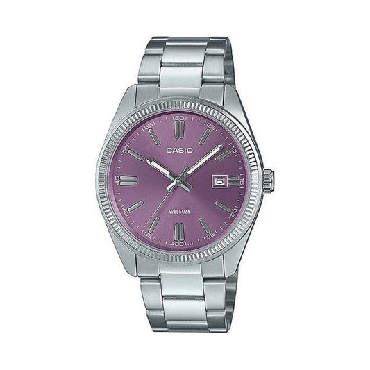 CASIO COLLECTION Mod. DATE - LILAC WATCHES CASIO COLLECTION & VINTAGE Light Slate Gray