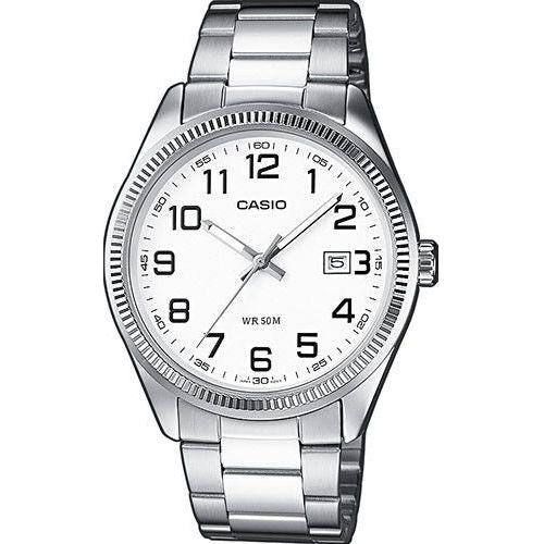 CASIO COLLECTION Mod. DATE - WHITE, ARAB NUMBERS WATCHES CASIO COLLECTION & VINTAGE Light Gray