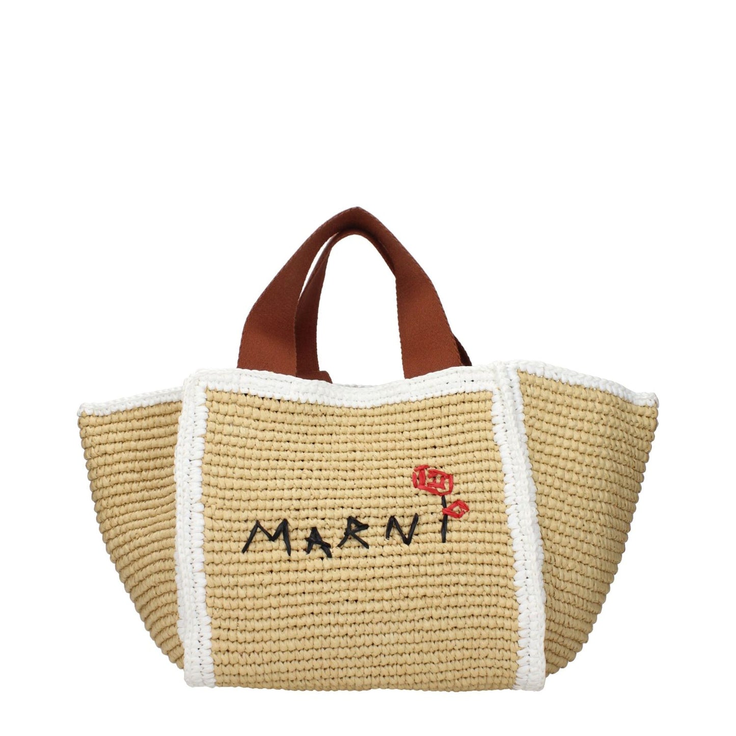 Marni Beige Raffia Handbag 1728,75667636384,Bags,Beige,Handbags - Bags,Marni,New with tags,Women