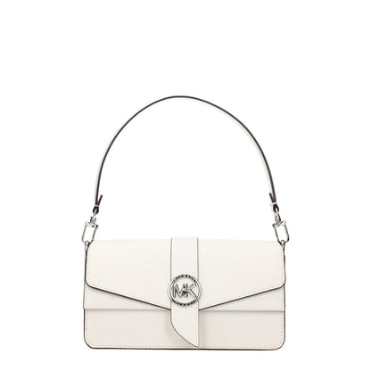 Michael Kors White Leather Handbag