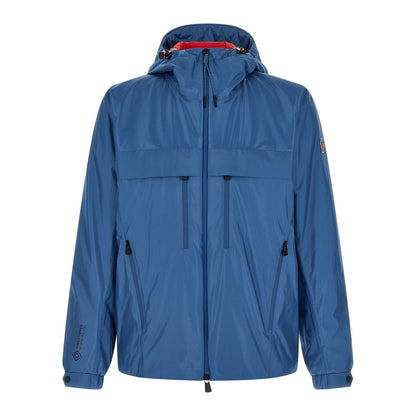 Moncler Grenoble Blue Polyamide Shell Jacket