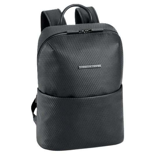 PORSCHE PELLETTERIA MOD. OSU01622-001 MAN BACKPACKS PORSCHE DESIGN LEATHER Dark Slate Gray