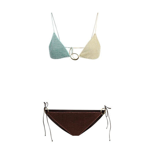 Oséree Multicolor Polyamide Bikini 1728,72470364320,Bikinis - Swimwear - Clothing,Clothing,M,Multicolor,New with tags,Oséree,S,Swimwear - Clothing,Women