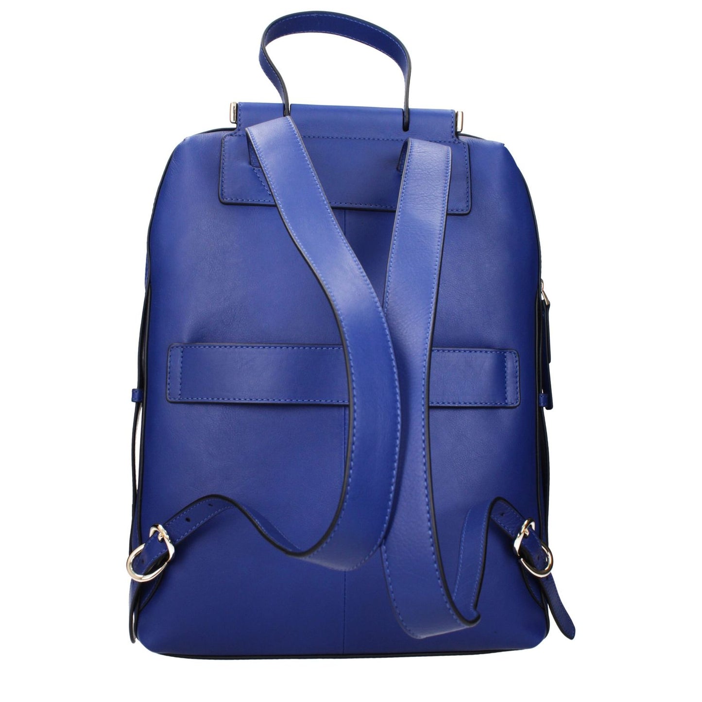 Piquadro Blue Leather Backpack 1728,75667636384,Backpacks - Bags,Bags,Blue,New with tags,Piquadro,Women