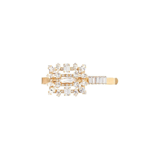 Roger Vivier hair clip with decorative stones light gold Other Roger Vivier Antique White