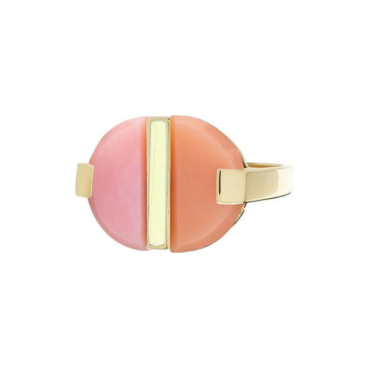 ALIITA ANELLI MOD. RIDCES10J7YG09K DESIGNER FASHION JEWELLERY ALIITA Tan