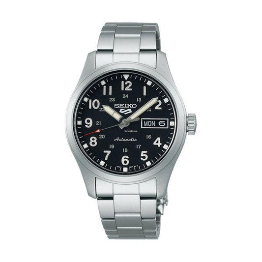 SEIKO 5 Mod. SPORTS AUTOMATIC DAY & DATE - BLACK WATCHES SEIKO 5 Gray