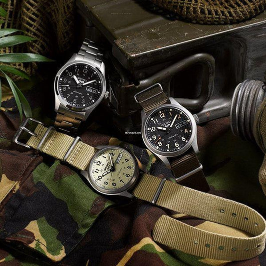 SEIKO 5 Mod. SPORTS AUTOMATIC DAY & DATE - BLACK WATCHES SEIKO 5 Black