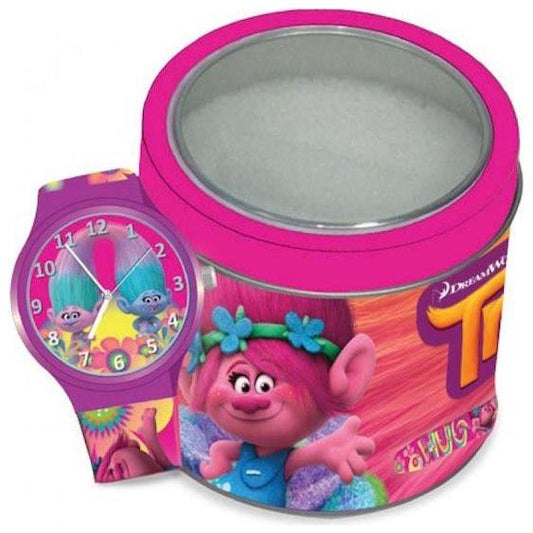 WALT DISNEY KID WATCH Mod. TROLLS - Tin BoxBaby,Category-Watches,Gender-Men,Gender-Women,READY STOCKED WATCHES,Subcategory-WatchesMen,Subcategory-WatchesWomen,Wristwatch
