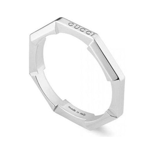 ANELLI GUCCI MOD. YBC662194003 DESIGNER FASHION JEWELLERY GUCCI JEWELS Light Gray
