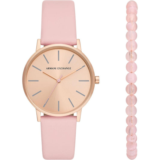 A|X ARMANI EXCHANGE Mod. LOLA - Special Pack + Bracelet WATCHES A|X ARMANI EXCHANGE Pink