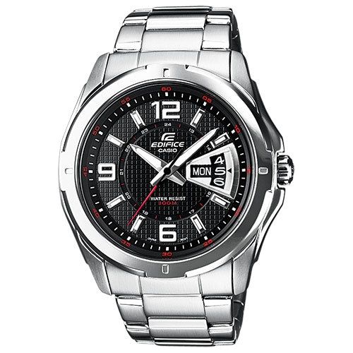 CASIO EDIFICE Mod. CLASSIC DAY DATE - BLACK WATCHES CASIO EDIFICE Lavender