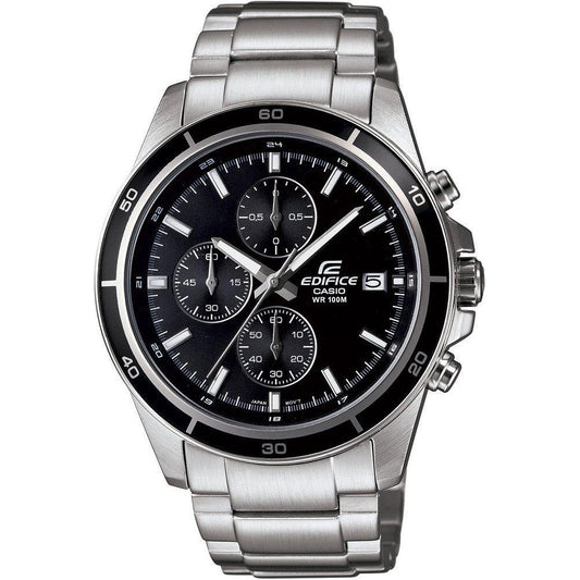 CASIO EDIFICE Mod. CLASSIC CHRONOGRAPH - ALL BLACK WATCHES CASIO EDIFICE Light Gray
