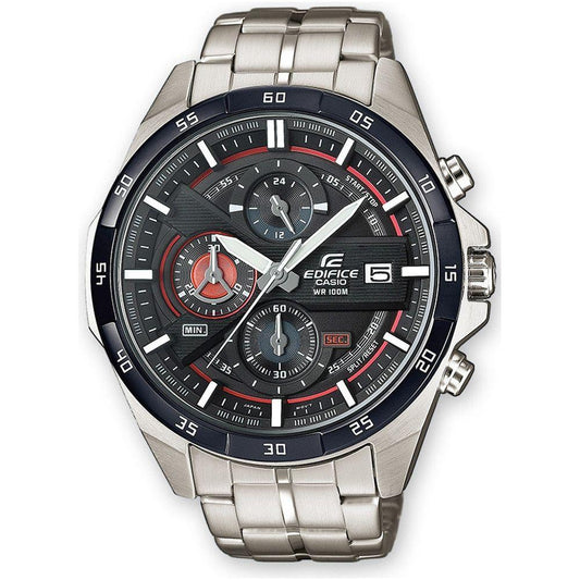 CASIO EDIFICE Mod. MULTILAYER CHRONOGRAPH - BLACK RED WATCHES CASIO EDIFICE Light Gray