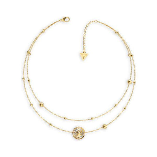 GUESS JEWELS JEWELRY Mod. JUBN01387JWYGT-U DESIGNER FASHION JEWELLERY GUESS JEWELS White Smoke