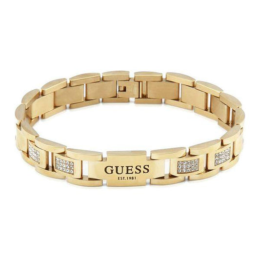 GUESS JEWELS JEWELRY Mod. JUMB01342JWYGT-U DESIGNER FASHION JEWELLERY GUESS JEWELS Tan