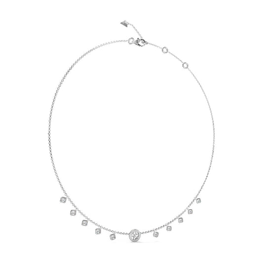 GUESS JEWELS JEWELRY Mod. JUBN04155JWRHT-U DESIGNER FASHION JEWELLERY GUESS JEWELS Light Gray