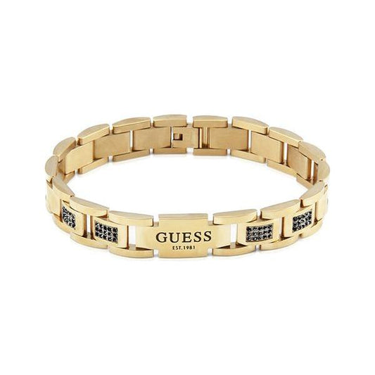 GUESS JEWELS JEWELRY Mod. JUMB01342JWYGBKT-U DESIGNER FASHION JEWELLERY GUESS JEWELS Tan