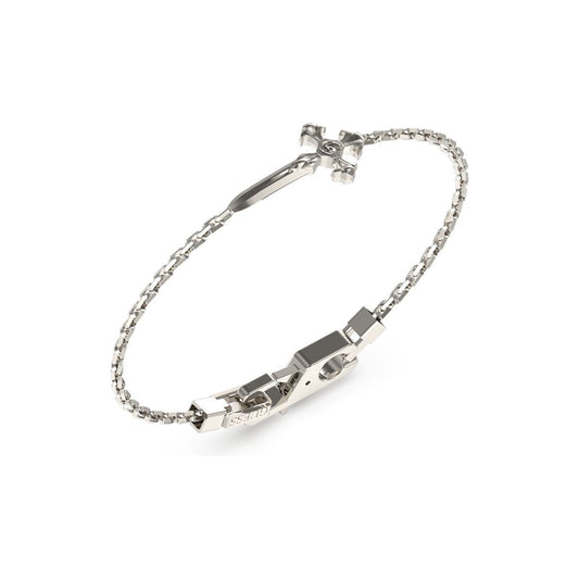 GUESS JEWELS JEWELRY Mod. JUMB04026JWSTS DESIGNER FASHION JEWELLERY GUESS JEWELS Light Gray