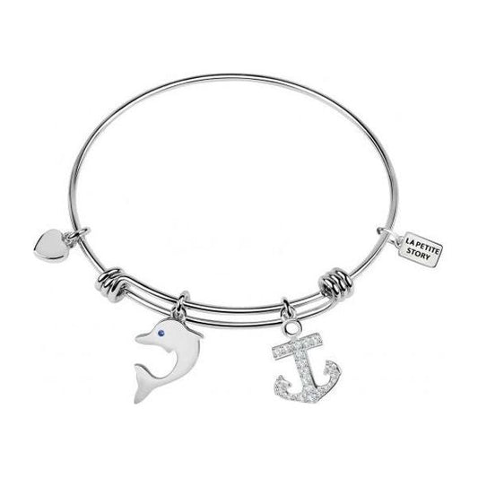 LA PETITE STORY JEWELRY Mod. LPS05AQJ11 DESIGNER FASHION JEWELLERY LA PETITE STORY Light Gray
