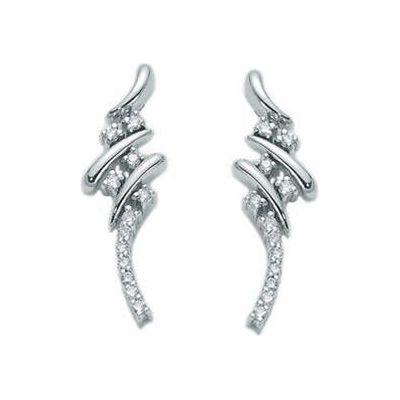 MILUNA Mod. ERD1088 DESIGNER FASHION JEWELLERY MILUNA Light Gray
