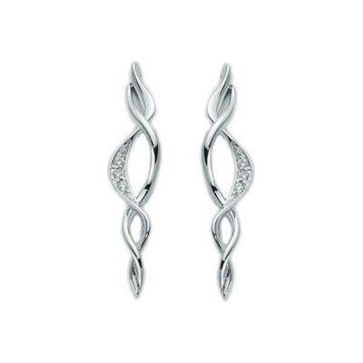 MILUNA Mod. ERD1360 DESIGNER FASHION JEWELLERY MILUNA Light Gray