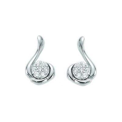 MILUNA Mod. ERD1514 DESIGNER FASHION JEWELLERY MILUNA Light Gray
