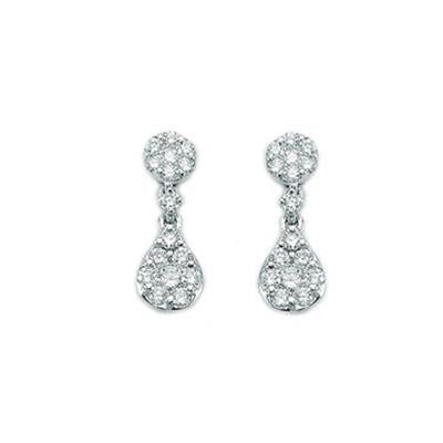 MILUNA Mod. ERD1532 DESIGNER FASHION JEWELLERY MILUNA Light Gray