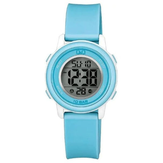 Q&Q Mod. LADY DIGITAL DAY DATA 24H WATCHES Q&Q Medium Aquamarine