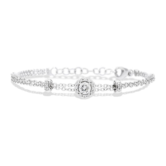 BRACCIALI RECARLO MOD. B01SC018_058-OS DESIGNER FASHION JEWELLERY RECARLO JEWELS Light Gray