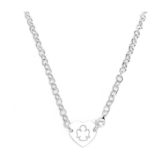 AMEN Mod. CUORE E ANGELO CUSTODE DESIGNER FASHION JEWELLERY AMEN Light Gray