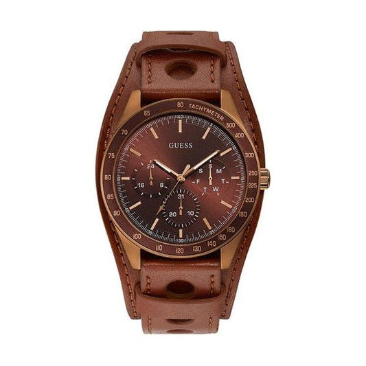 GUESS WATCHES Mod. W1100G3 WATCHES GUESS Saddle Brown